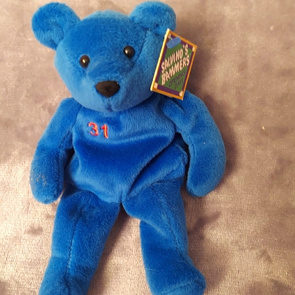 Salvino's Bammers "Mike Piazza" bear - Picture 1 of 4